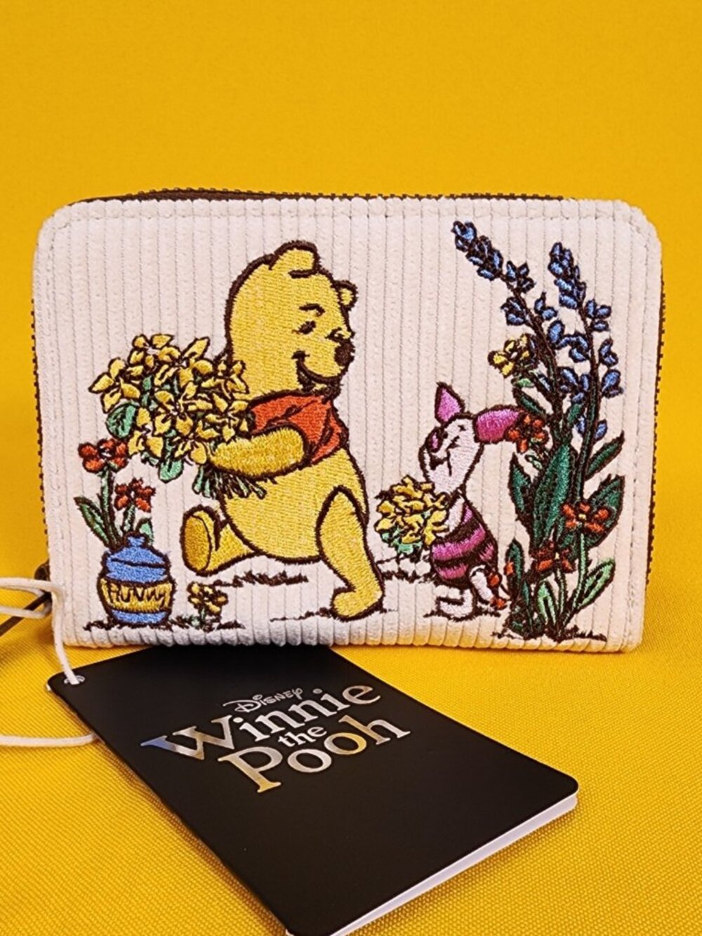 Loungefly Disney Winnie the Pooh & Friends Gardening Corduroy Accordion Wallet